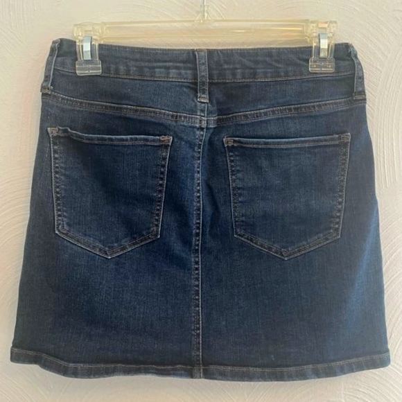 SO juniors womens denim zipper skirt, size 5/27 - Picture 2 of 3